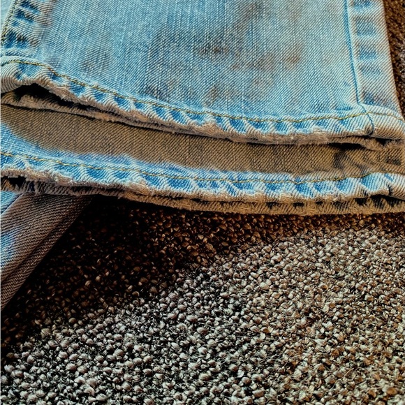 American Eagles Slim Straight Jeans Denim 100% Cotton Size US 26/28 - Pre-Loved - Picture 14 of 16